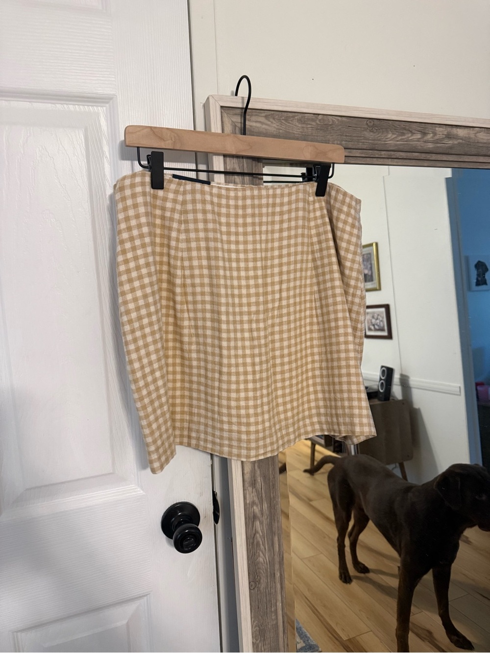 Abercrombie and Fitch Scarlett Mini Skort Ultra High Rise Curve Love - Picture 3 of 4